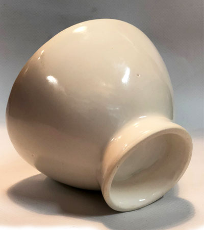 Чаша для бритья Мужской Материк Акцент Белая с голубым