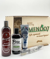 Премиальный бокс мужской косметики для лица и тела BOX byMEN007 #MF-3