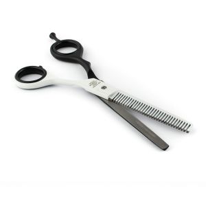 PBS-EP-32167 Black/White (6.0) Филировочные ножницы 32 зуба, Бело-Чёрные: Debut