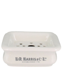 Глиняная мыльница из двух частей D. R. Harris, керамика