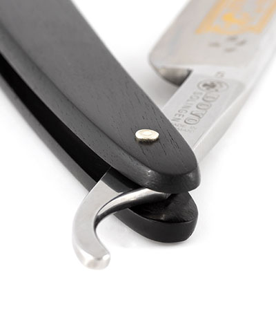 Опасная бритва 558130 DOVO эбеновое дерево, 5/8",1/2