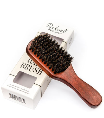 Щетка для бороды и волос Rockwell, щетина кабана