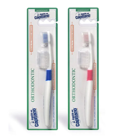 Зубная щетка Orthodontic Soft Pasta del Capitano / Ортодонтик, Мягкая