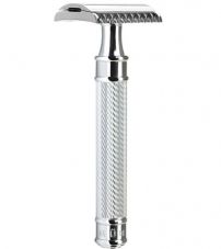 Т-образная бритва R 41 MUEHLE TRADITIONAL, c удлиненной ручкой, хром, open comb