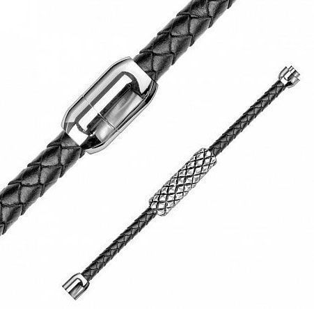 Браслет стальной с пряжкой Spikes