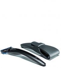 Подарочный набор Bolin Webb X1, бритва X1 черная, дорожный чехол