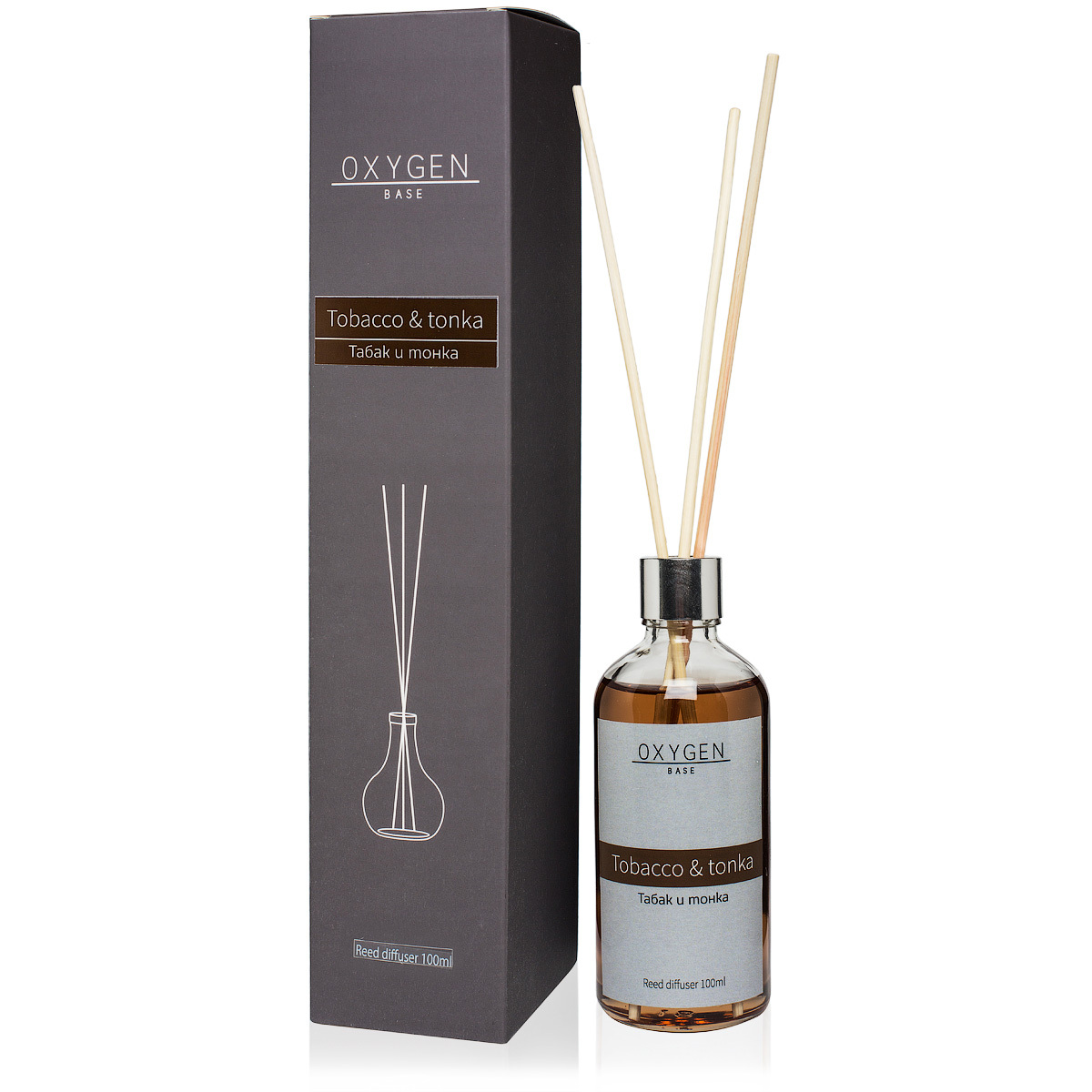 Ароматический диффузор OXYGEN HOME Табак и тонка