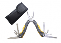 Мультитул с нейлоновым чехлом, набором насадок STINGER MT-A605COY