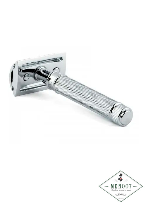 Станок Т-образный хром Edwin Jagger Knurled DE89KN14BL