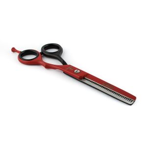 PBS-EP-32161 Red/Black (6.0) Филировочные ножницы 32 зуба, Красно-Чёрные: Debut