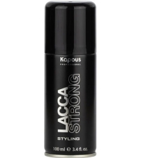 Лак аэрозольный для волос сильной фиксации «Lacca Strong», Kapous -100 мл