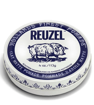 Матовая глина сильной фиксации Reuzel Clay Matte Pomade - 95г.