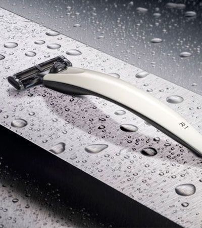 Бритва Bolin Webb R1, серебристая, Gillette Mach3