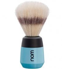 Помазок NOM,NOM MAX щетина кабана, голубой пластик