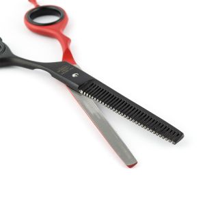 PBS-EP-32161 Red/Black (6.0) Филировочные ножницы 32 зуба, Красно-Чёрные: Debut