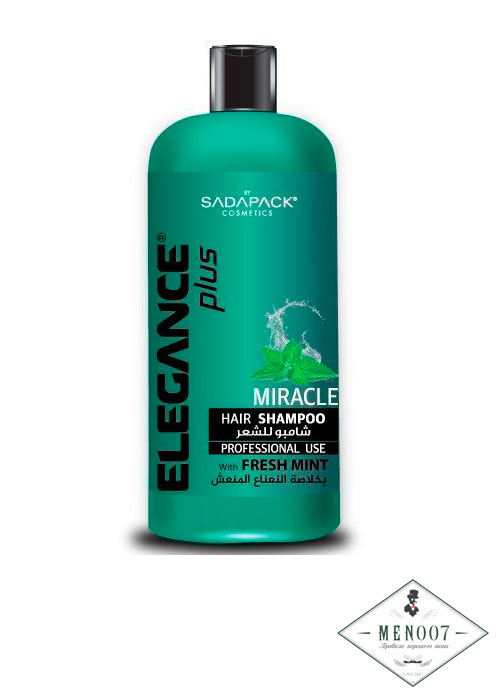 Шампунь для волос мятный Elegance Miracle Hair Shampoo - 500 мл
