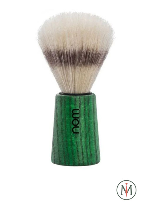 Помазок NOM THEO, щетина кабана, ясень, зеленый