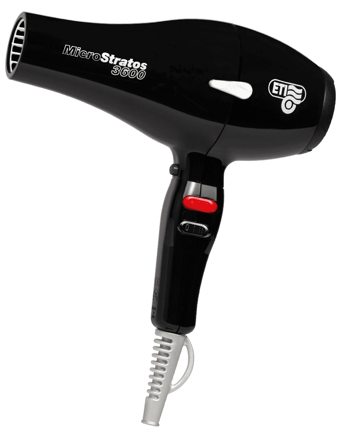 Профессиональный фен ETI Micro Stratos 3600 Черный