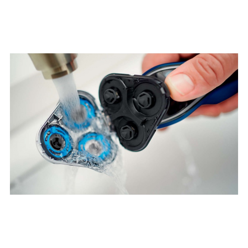 Электробритва PHILIPS Series 5000 S5572/10, черный и синий