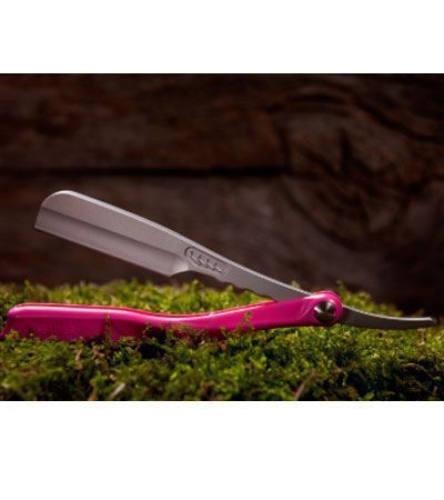 Профессиональная шаветт со сменными лезвиями Feather Artist Club SS винного цвета