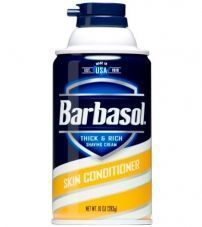 Пена для бритья Barbasol c ланолином для жесткой щетины -283гр.