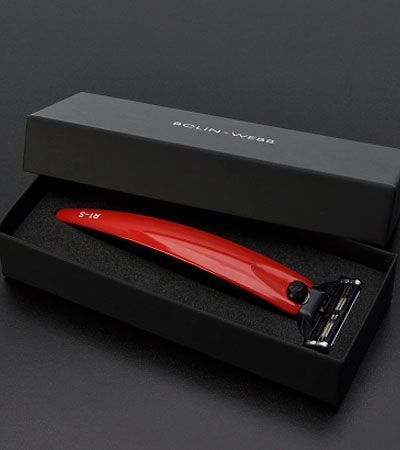 Бритва Bolin Webb R1-S, красная, Gillette Mach3