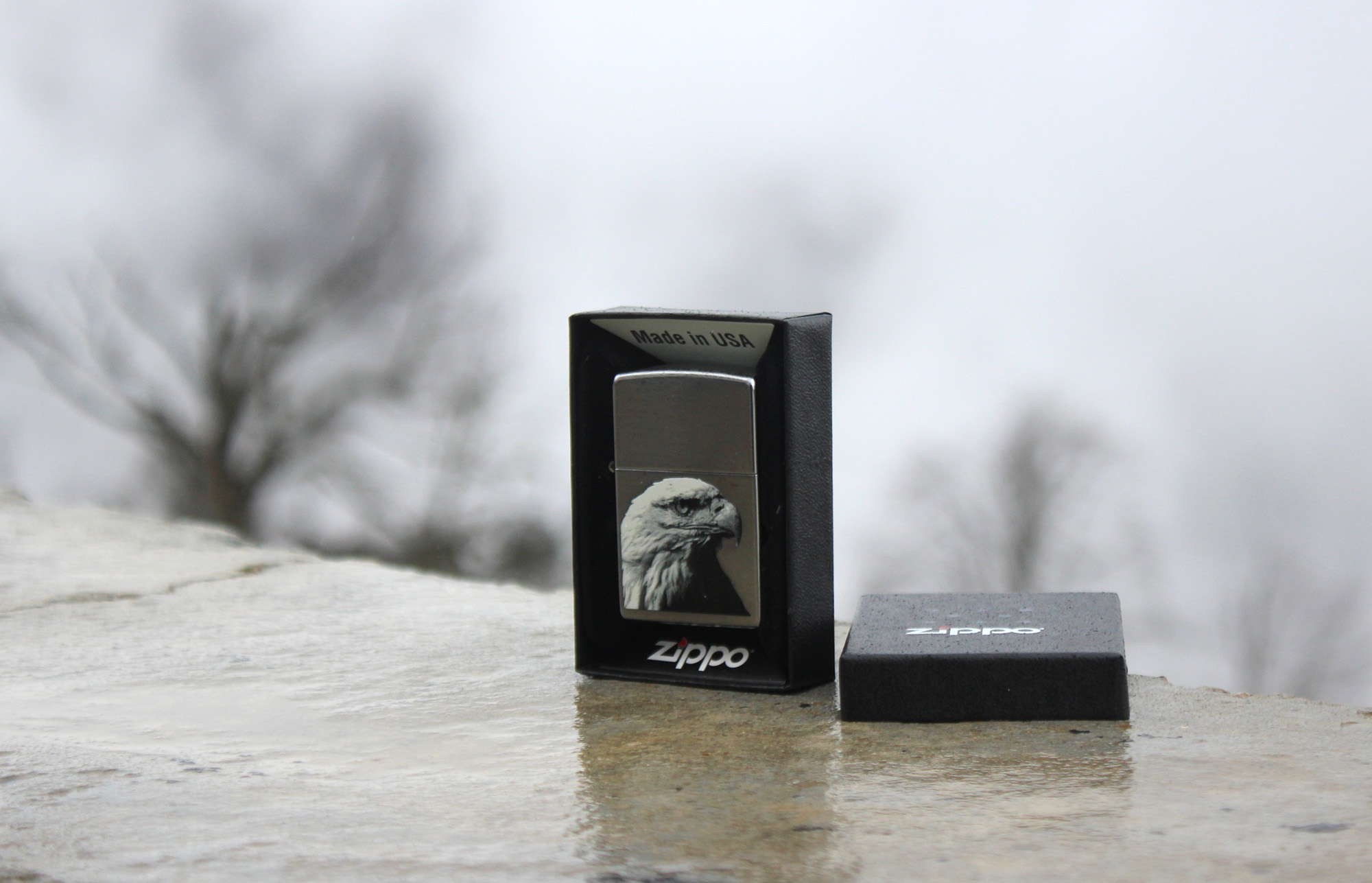 Зажигалка Chrome Arch ZIPPO 24647 EAGLE HEAD