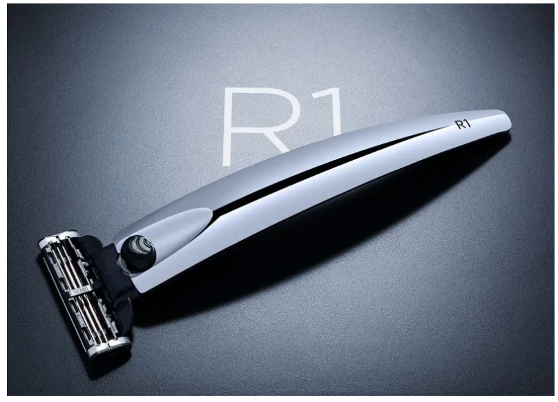 Набор Bolin Webb R1, бритва R1 хром, подставка R1 хром