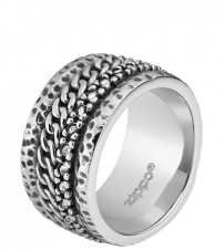 Кольцо с цепочным орнаментом (19,1 мм) ZIPPO