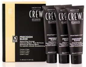 Краска для седых волос светлый оттенок 7/8 3х40 мл American Crew Precision Blend