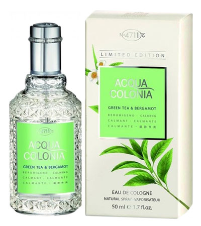 Одеколон 4711 Acqua Colonia Green Tea & Bergamot Cologne -50мл.
