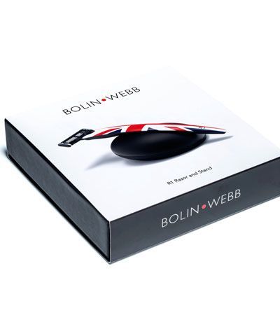 Подарочный набор Bolin Webb R1, бритва R1 Union Jack, подставка R1