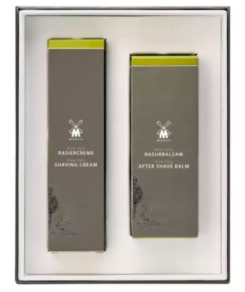 Подарочный набор для бритья MUEHLE, крем и бальзам после бритья, Облепиха