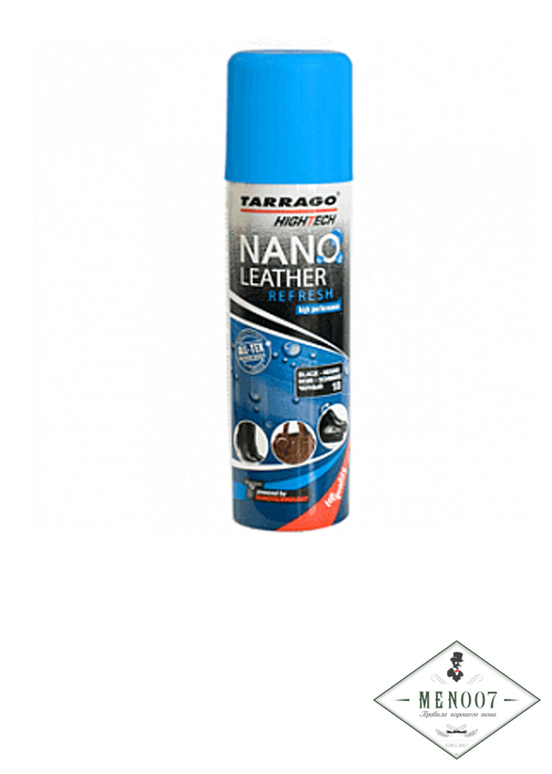 Аэрозоль-краситель TARRAGO Nano Leather Refresh, чёрный -200мл.