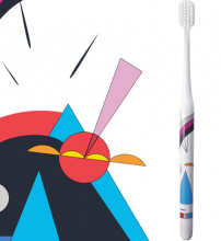 Зубная щетка  Monrcarrote "Кандинский" из коллекции «Абстракционистов» 12+