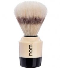 Помазок  NOM, MARTEN щетина кабана, кремовый пластик