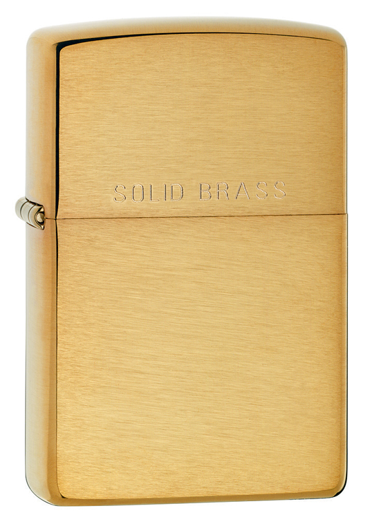 Зажигалка Brushed Brass ZIPPO 204