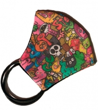 Маска детская защитная многоразовая "Мультики"