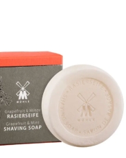 Твердое мыло для бритья MUEHLE, Грейпфрут и Мята, 65 гр