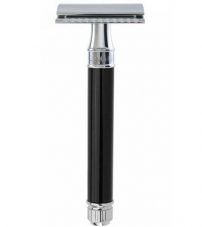 Станок Т-образный черный акрил Edwin Jagger Black DE86BL (удлиненная)