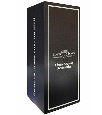 Помазок с подставкой Edwin Jagger Super смола цвета рога 1EJ362SDS