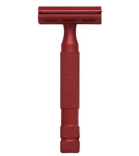Т-образная бритва Rockwell Razors 6S, нержавеющая сталь, красная