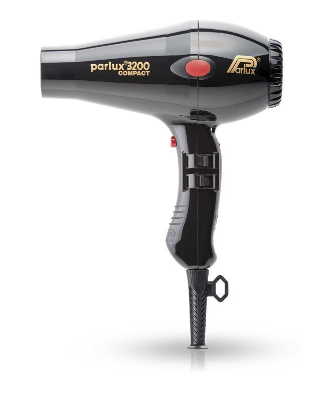 Фен PARLUX 3200 COMPACTчерный, 1900 Вт, 2 насадки