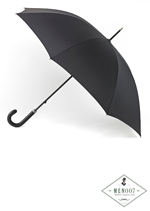 Зонт мужской трость Fulton G801-01 Black (Черный)