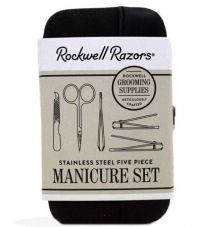 Маникюрный набор Rockwell, 5 предметов, чехол