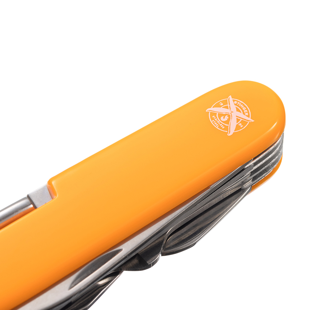 Нож перочинный 89 мм, 15 функций, в блистере STINGER FK-K5011ALLB