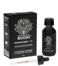 Лосьон для роста волос и бороды BOOSH Minox + 2% -60мл.