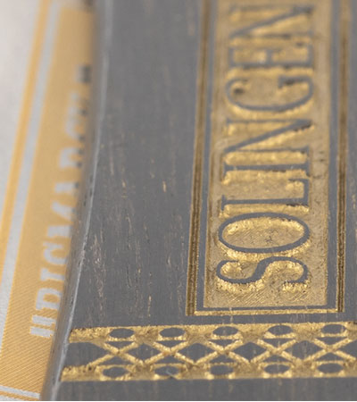 Опасная бритва ручка- эбеновое дерево, 6/8",1/1 26810 DOVO