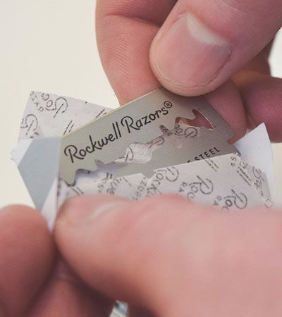 Сменные лезвия ROCKWELL DOUBLE-EDGE RAZOR BLADES 5 ШТ