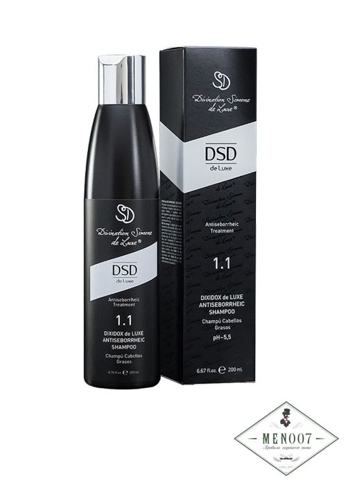 Антисеборейный шампунь Диксидокс де Люкс 1.1 -200мл.
